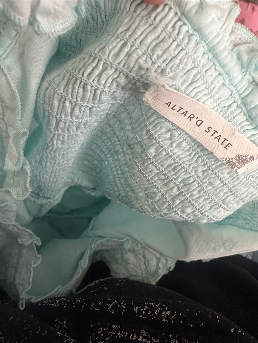 Altar’d State Ariel Ruffle Mini Dress - Picture 6 of 7